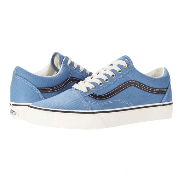 Vans Blue Canvas Sneakers - Picture 1 of 5